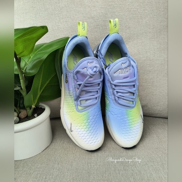 Bling Nike Air Max 270 Womens Sneakers Shoes Customized with Crystals - Picture 4 of 8
